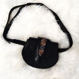 Pamela V Crossbody Festival Bag Leather